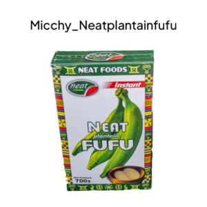 Neat Plantain Fufu